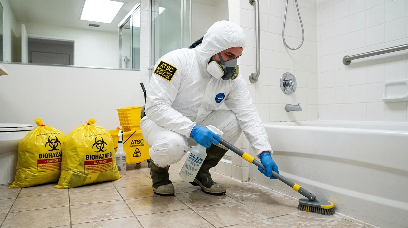 Decontamination equipment deployed for Blood Cleanup in Plant City